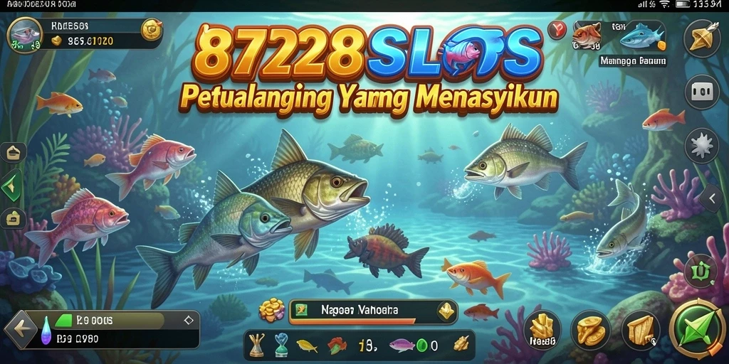Tampilan gameplay Fishing yang seru di 8728SLOTS.