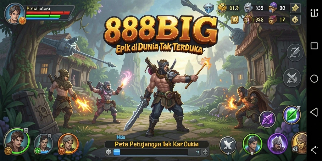 Gameplay menarik di dunia petualangan 88BIG yang penuh warna.