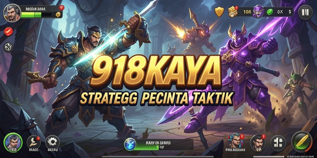 Screenshot utama 918KAYA menampilkan gameplay strategi yang mendalam.