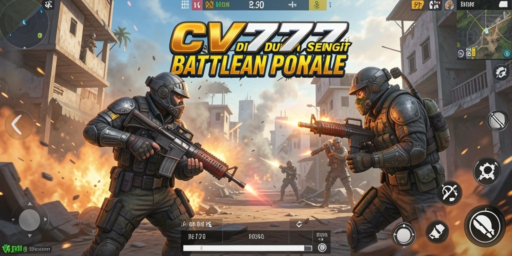 Gameplay seru dalam <strong>CV777</strong> dengan pertempuran intens di Battle Royale.