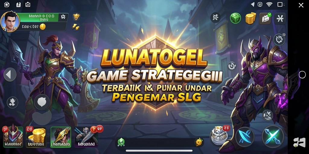 Screenshot gameplay LUNATOGEL dengan aksi strategis yang mendebarkan.