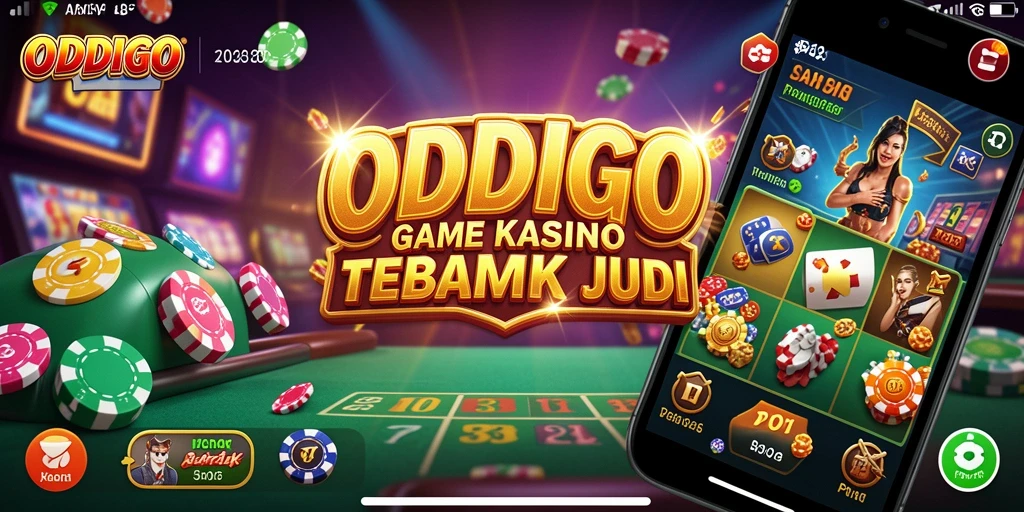 Tampilan gameplay Kasino yang seru dan menarik di ODDIGO.