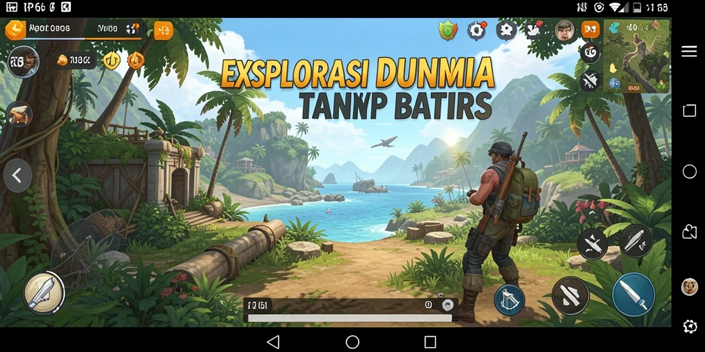 Tampilan gameplay RP66 yang menegangkan dalam dunia Open World.
