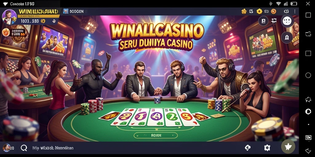 Screenshot gameplay <strong>WINALLCASINO</strong> menunjukkan aksi pertempuran yang mendebarkan.