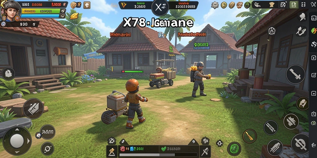 Tampilan menarik dengan gameplay santai di X78.
